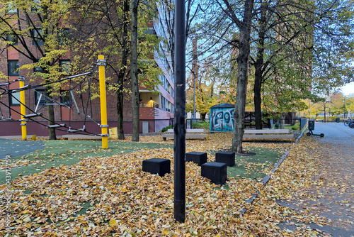Canvas Print Street of Oslo