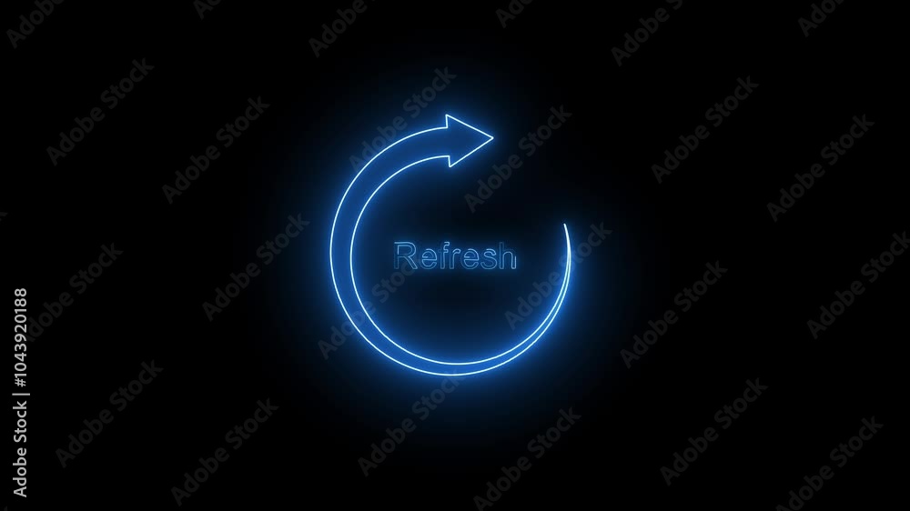 Engaging Reload Circular Arrow Icon Animation Video for Improved User Feedback and Refresh Actions Engaging Reload Circular Arrow Icon Animation Video for Improved User Feedback and Refresh Actions