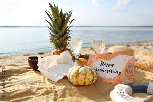 Pumpkin, pineapple, wine an...