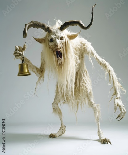 Krampus in Christmas Traditions: Illustration Series 167 of 178