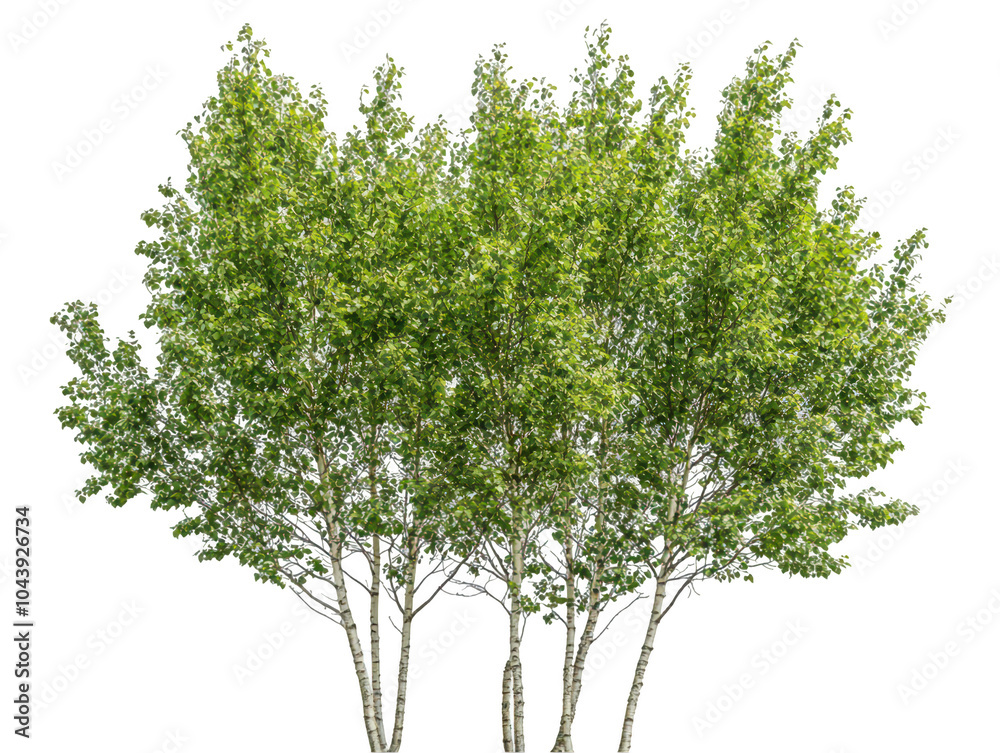 Cluster of green trees with lush foliage and bright sunlight. Cluster of green trees with lush foliage and bright sunlight.