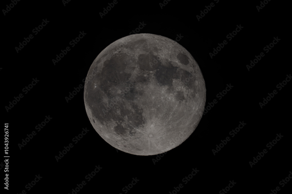 Full moon on night black sky, moon isolated on night sky Full moon on night black sky, moon isolated on night sky