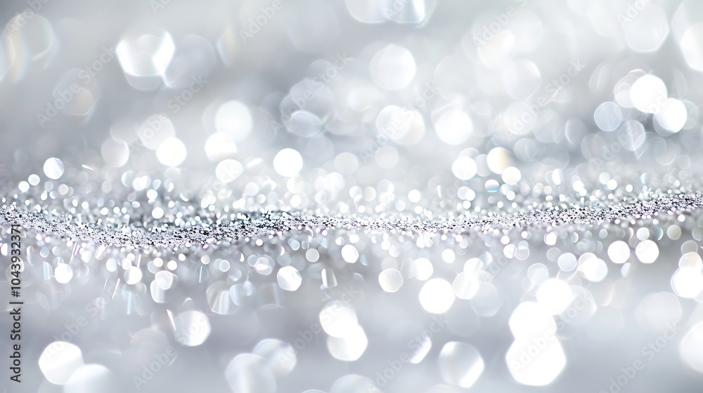 Silver glitter texture white sparkling shiny wrapping background Silver Sequins in Abstract Focus Silver glitter texture white sparkling shiny wrapping background Silver Sequins in Abstract Focus