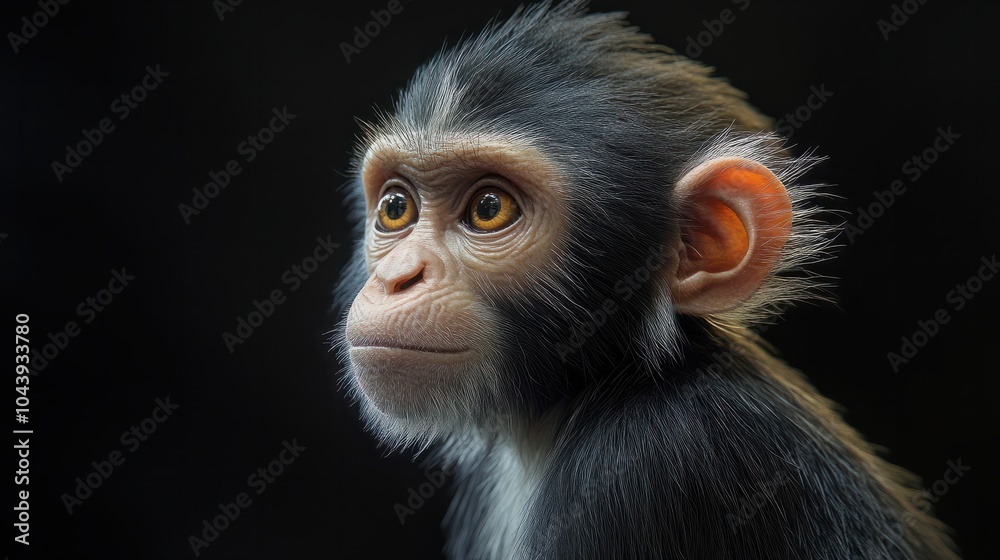 Fototapeta premium Wolf's Mona Monkey