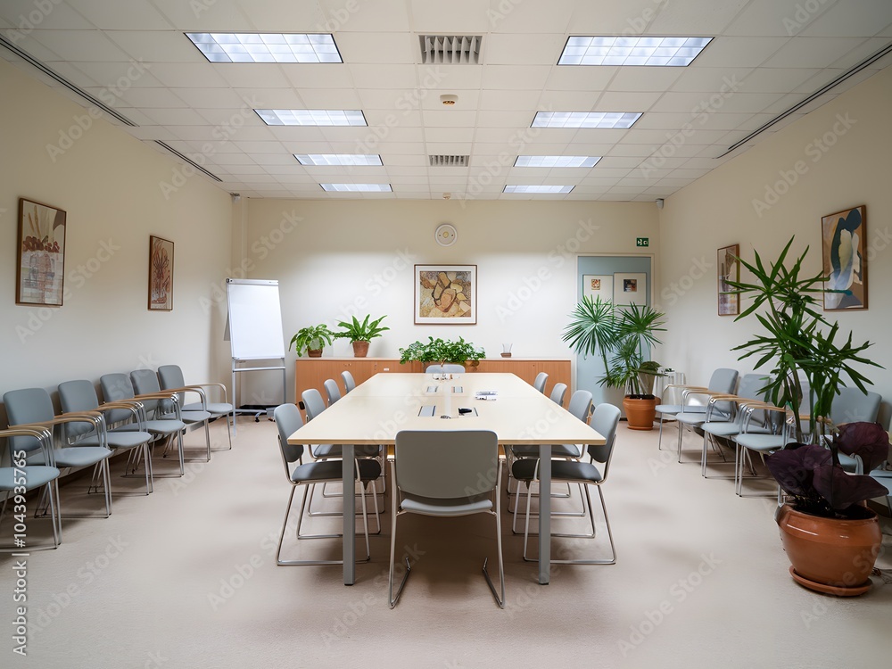 Fototapeta premium modern meeting room interior