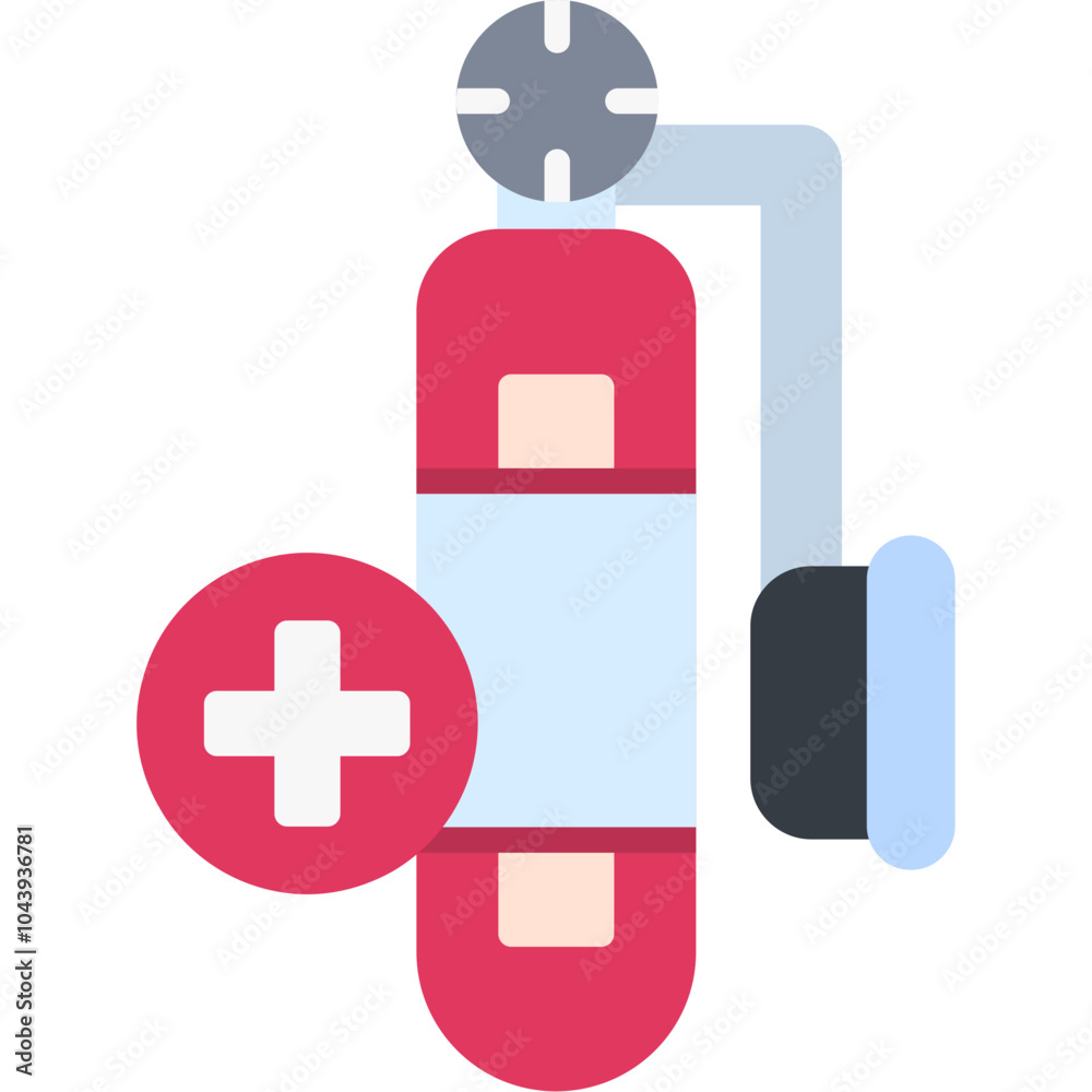 Obraz premium Oxygen Tank icon