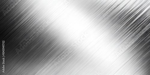 Brushed Metal Texture: A close-up photograph of a brushed metal surface, showcasing a captivating play of light and shadow, creating a dynamic and sleek texture.
