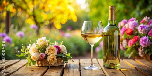 A Glass of Wine, Roses and ...