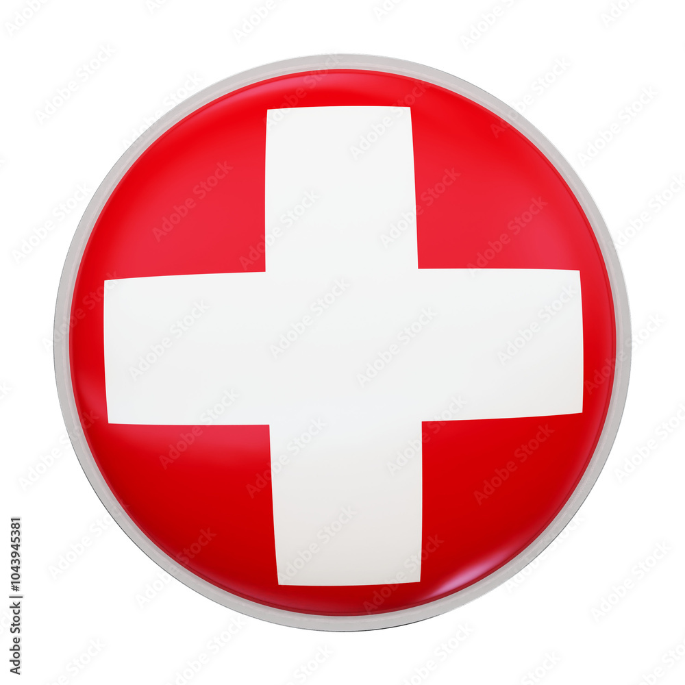 Obraz premium Suica flag