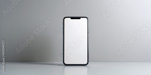 Black Smartphone Mockup on ...