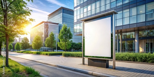 Blank Billboard Mockup in M...