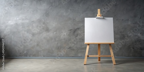 Blank Canvas on Easel Again...