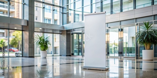 Blank Roll Up Banner in Mod...