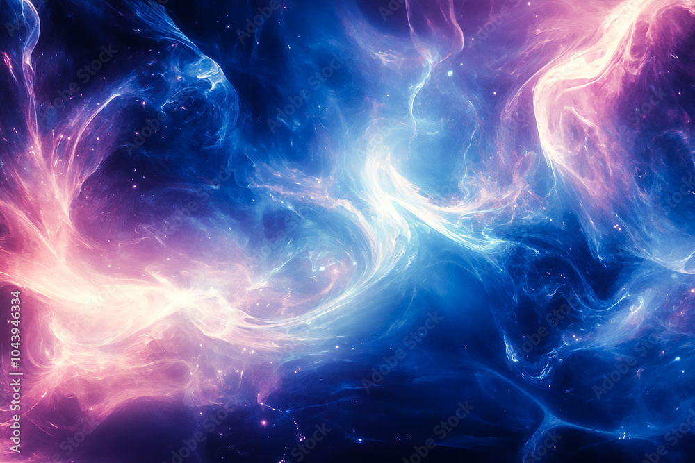 Abstract Flowing Energy Background with Bright Fluid Motion and Electric Light Abstract Flowing Energy Background with Bright Fluid Motion and Electric Light