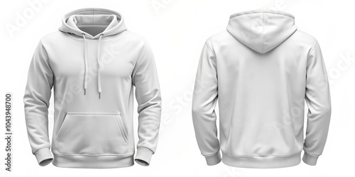Front and Back View of a Pl...