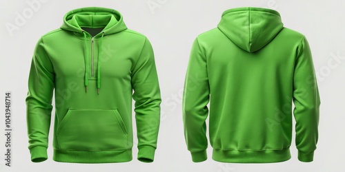 Front and Back View of a Gr...