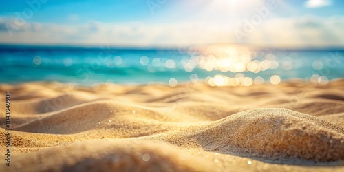 Golden Sand Beach at Sunset...
