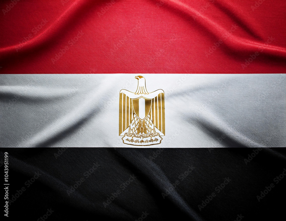 Flagge der Arabische Republik Ägypten