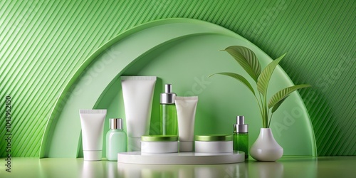 Minimalistic Green Beauty P...