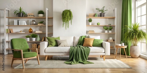 Modern Living Room Interior...