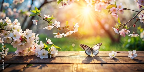 Springtime Blossom and Butt...