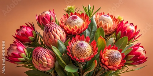 Vibrant Protea Bouquet Clos...