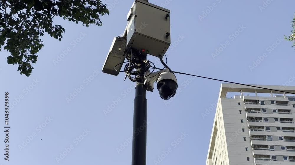 Survillance Camera in Buenos Aires Survillance Camera in Buenos Aires