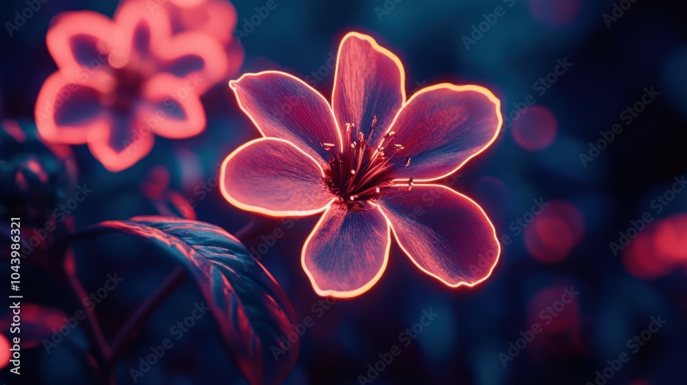 Glowing Flower Glowing Flower