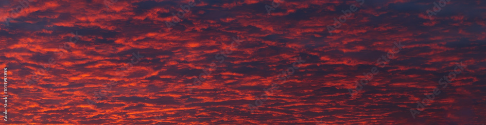 Cloudy sunset with gentle colorful clouds. Cloudy sunset with gentle colorful clouds.