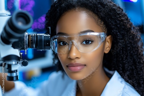 A scientist adjusting equipment in a physics lab, symbolizing the importance of precise measurement in empirical science photo