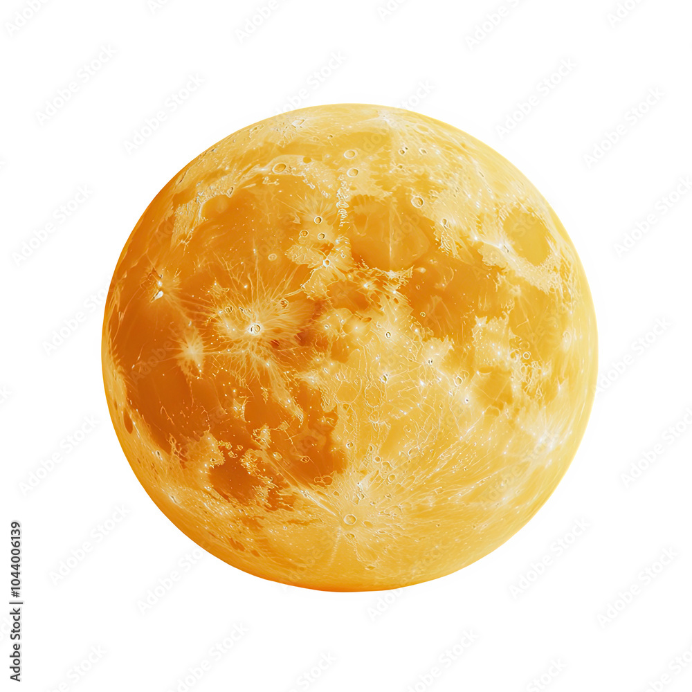 Yellow moon 3d icon PNG, cartoon style minimal on transparent, isolate on white background Yellow moon 3d icon PNG, cartoon style minimal on transparent, isolate on white background
