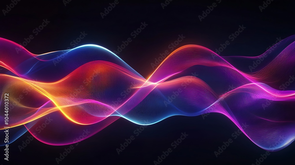 Radiating Neon Light Burst, futuristic flashes, Motion lights, Colorful Streaks on Dark Background Radiating Neon Light Burst, futuristic flashes, Motion lights, Colorful Streaks on Dark Background