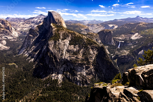 View from Glacier Point in Yosemite National Park