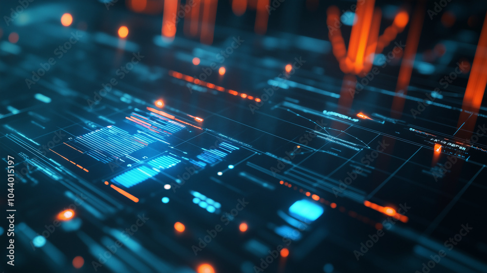 Futuristic Digital Interface Modern Data Screen with Global Indicators, Data Streams, and Complex Forecasting Models Futuristic Digital Interface Modern Data Screen with Global Indicators, Data Streams, and Complex Forecasting Models