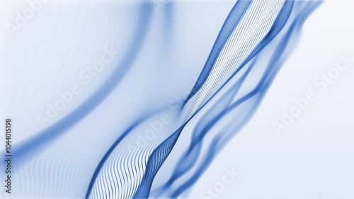 Explore Abstract Seamless Loop Background Wave Patterns Enhanced with Dynamic and Mesmerizing Lighting Effects