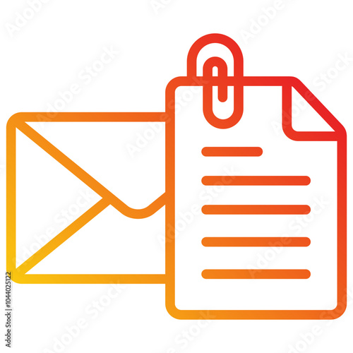 Mail Attachment Icon