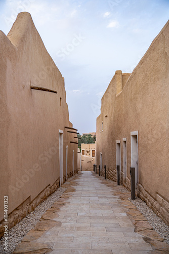 External hallway in At-Turaif World Heritage Site