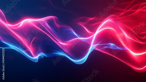 Radiating Neon Light Burst, futuristic flashes, Motion lights,  Colorful Streaks on Dark Background