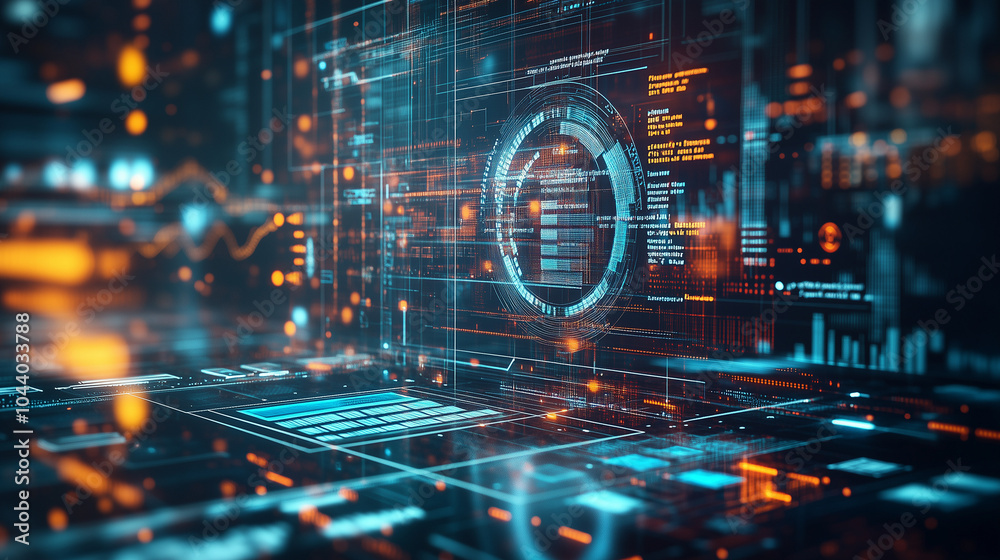Futuristic Digital Interface Visualizing Modern Data Screen Global Indicators, Data Streams, and Complex Forecasting Models Futuristic Digital Interface Visualizing Modern Data Screen Global Indicators, Data Streams, and Complex Forecasting Models