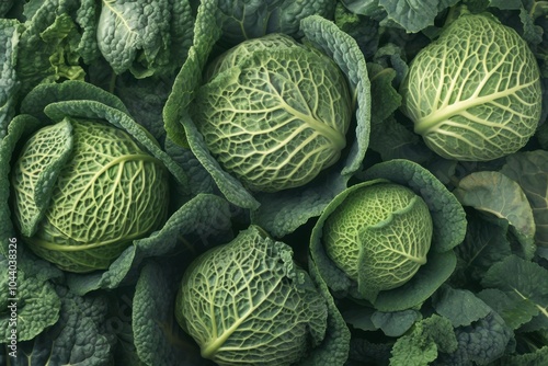 Vibrant Green Cabbage: A Nutrient-Rich Addition to Your Healthy Diet