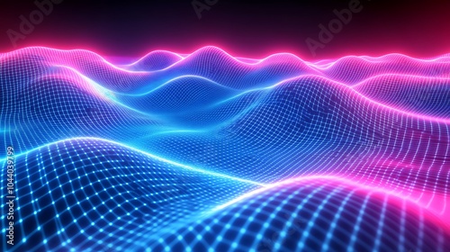 Radiating Neon Light Burst, futuristic flashes, Motion lights,  Colorful Streaks on Dark Background
