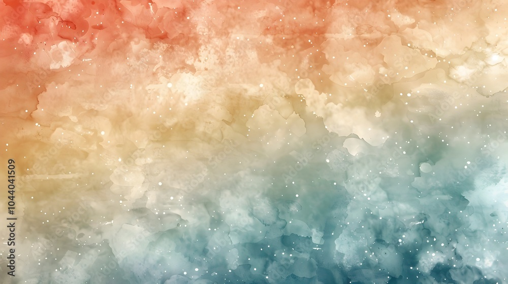 Serene Watercolor Inspired Abstract Background with Soft Brush Strokes and Luminous Washes Serene Watercolor Inspired Abstract Background with Soft Brush Strokes and Luminous Washes