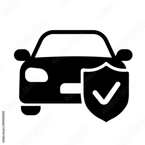 Car insurance icon. Car insurance icon