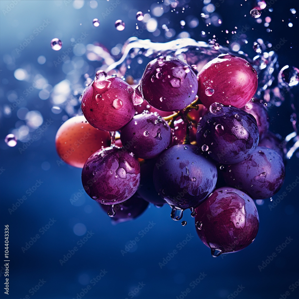 grapes on water grapes on water