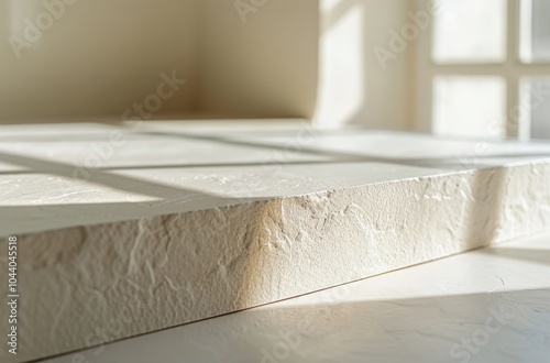 White Block in Sunlight