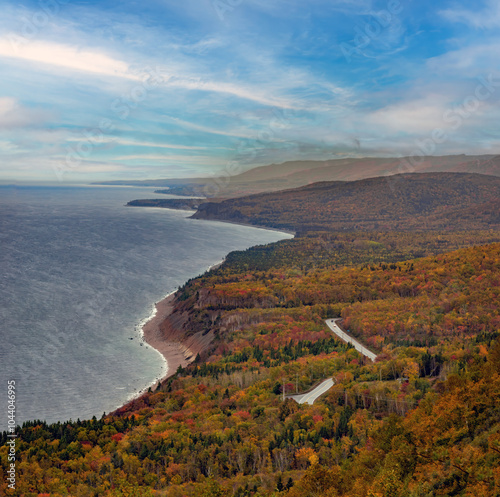 Photography One of the most beautiful road trips in Atlantic Canada, Cabot trail road, Cape