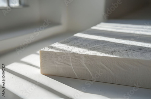 White Block in Sunlight