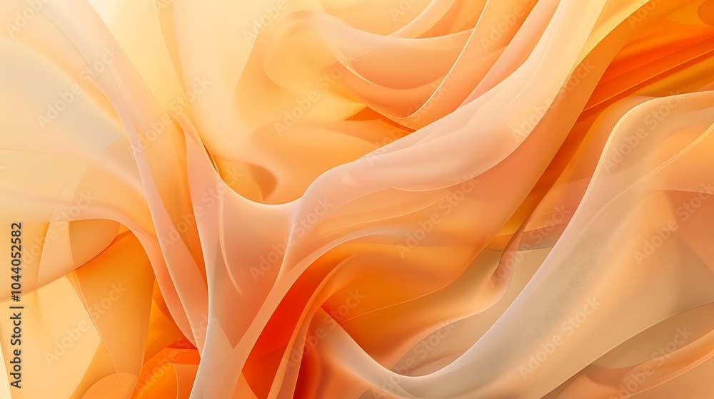 Fototapeta premium Vibrant Abstract Digital Art with Flowing Waves, Neon Lights, and Futuristic Fluid Design Elements