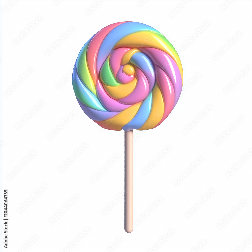 Lollipop isolated on a white background. Lollipop isolated on a white background.