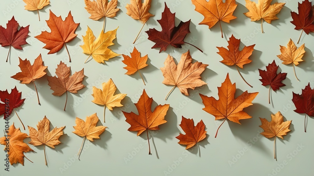 Fototapeta premium leaves background